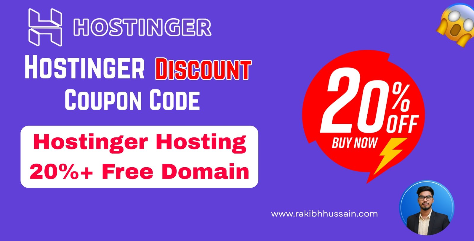 Hostinger Hosting 20% Off – Exclusive Discount Code